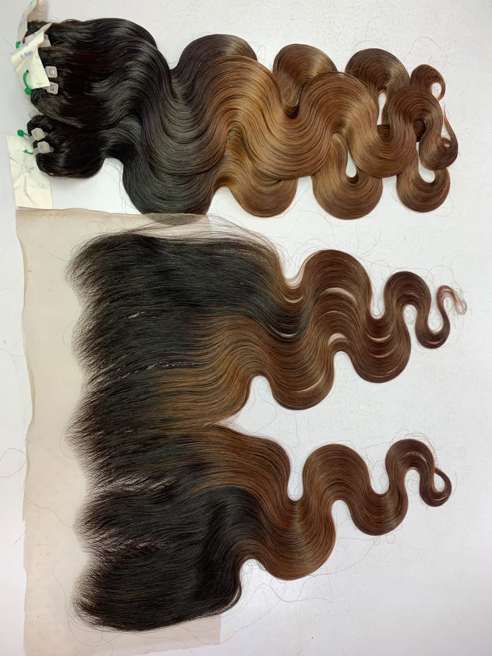 Body Wave (Bundel) Ombre Bruin