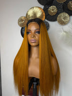 Bone Straight (Ombre gold/orange)